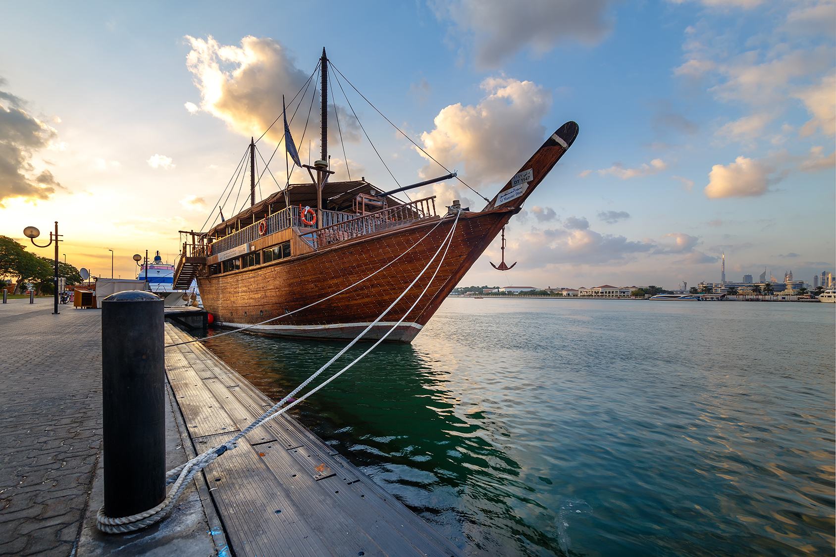 Dhow Cruise in Dubai Canal